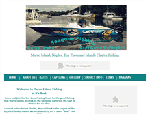 Tablet Screenshot of fishmarcoisland.com